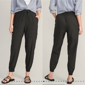 Extra High-Waisted StretchTech Performance Cargo Jogger Pants for Women